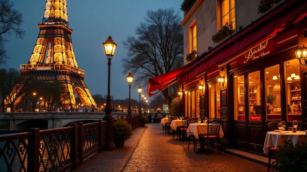 Restaurant en amoureux à Paris : l’adresse idéale pour une soirée inoubliable