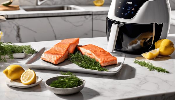 Saumon surgelés cuit à l’air fryer : une méthode rapide et savoureuse