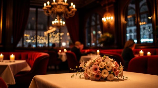 Top restaurants romantiques à Paris pour une nuit magique
