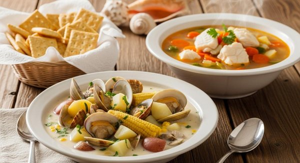 Les soupes et chowders de la Nouvelle-Angleterre : une tradition maritime gourmande